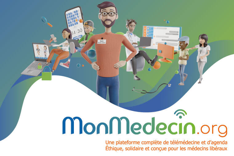 MonMedecin.org : une plateforme complète de télémédecine et d'agenda